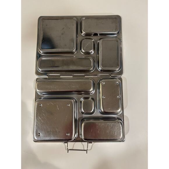 Planet Box stainless steel lunchbox with carrying case - Picture 6 of 6